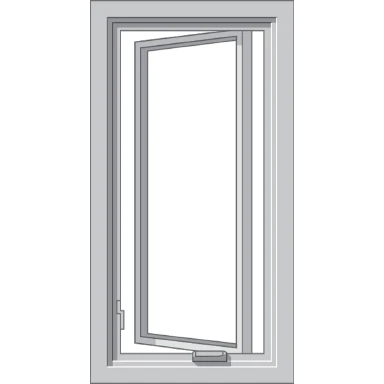 Gilbert Pella Hurricane Shield Series Vinyl Casement Window