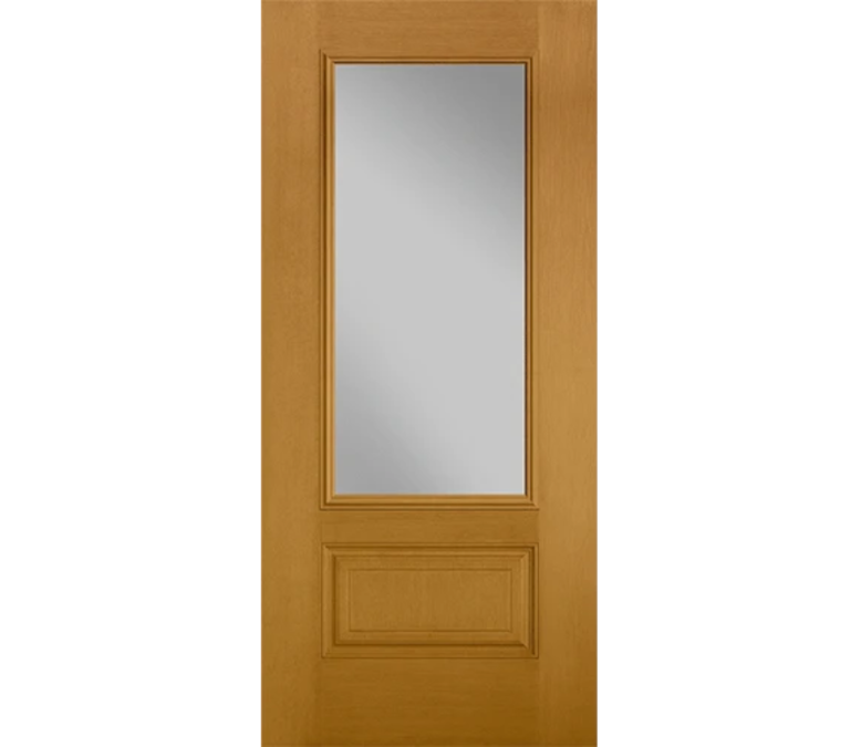 Gilbert Three Quaters light Fiberglass Entry Door